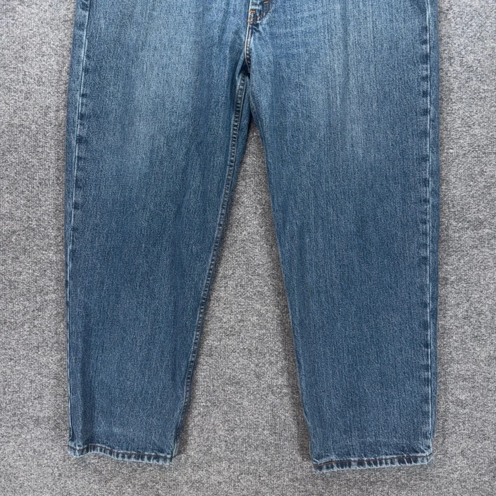 Levis 550 Relaxed Fit Jeans Mens 44x30 Blue Tapered Leg Denim Classic Casual